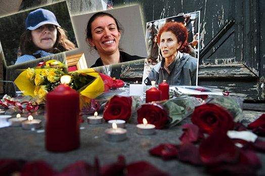 Κουρδικές αντιδράσεις για την εκτέλεση των τριών αγωνιστριών στο Παρίσι - Φωτογραφία 7