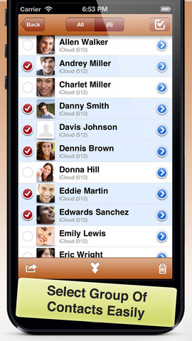Cleaner - Remove Multiple Contacts Fast :AppStore free - Φωτογραφία 6