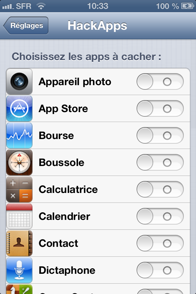 HackApps: Cydia tweak free...εξαφανίστε όποια εφαρμογή δεν χρειάζεστε - Φωτογραφία 2