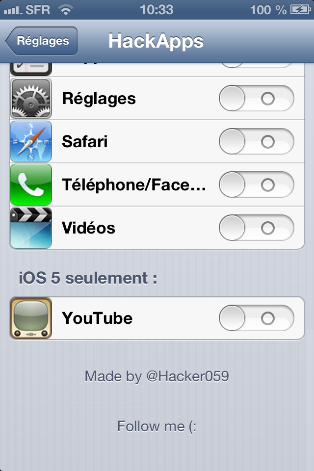 HackApps: Cydia tweak free...εξαφανίστε όποια εφαρμογή δεν χρειάζεστε - Φωτογραφία 3