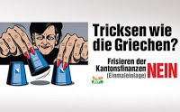 Προσβλητική αφίσα ελβετικού κόμματος για την Ελλάδα - Φωτογραφία 1