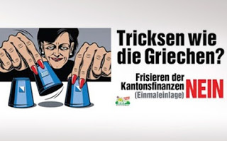 Ελβετικό κόμμα προσβάλλει τους Έλληνες - Φωτογραφία 1