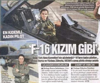 Τουρκάλες χειρίστριες των F-16 μας απειλούν... Aλλά κοπανάνε τους Μιναρέδες [Video] - Φωτογραφία 1