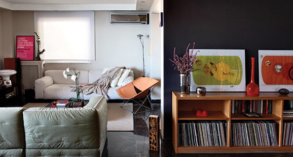 Down to Earth, χρώμα και τέχνη σε ένα σύγχρονο διαμέρισμα - Φωτογραφία 1