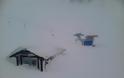 Καλάβρυτα: Θάφτηκαν κάτω από το χιόνι τα κτίρια στο Χιονοδρομικό - Δείτε φωτο - Φωτογραφία 2