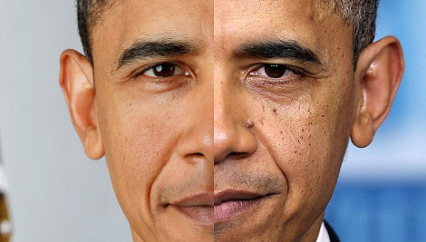 Πώς το άγχος «κατέστρεψε» το πρόσωπo του Ομπάμα - Φωτογραφία 2