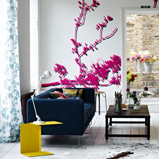 30 Ονειρικές Ιδέες σχεδιασμού για πολύχρωμα σαλόνια - Φωτογραφία 20