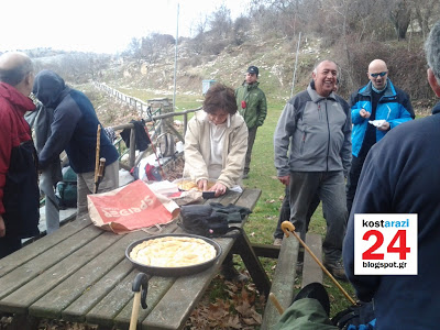 Κοπή βασιλόπιτας από την Ορειβατική Ομάδα Καστοριάς στο Παλιό Κωσταράζι - Φωτογραφία 2