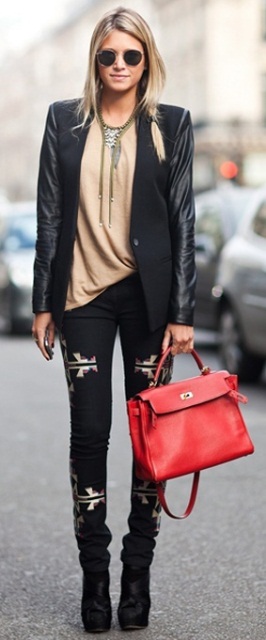 Fashion trend: Φορέστε το μαύρο παντελόνι όλες τις ώρες - Φωτογραφία 12