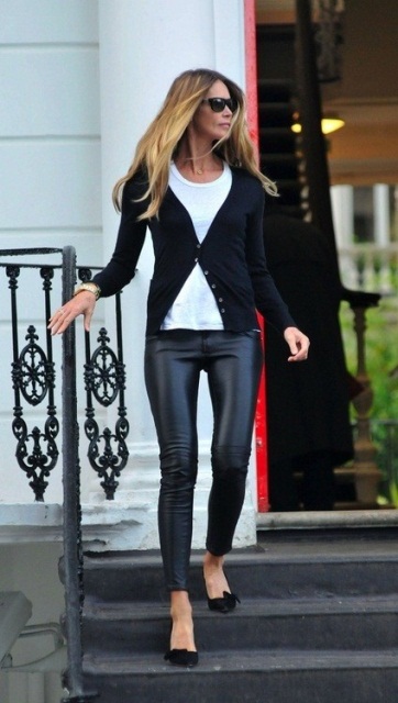 Fashion trend: Φορέστε το μαύρο παντελόνι όλες τις ώρες - Φωτογραφία 5