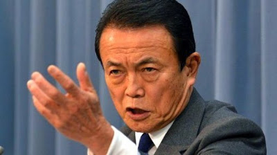 Yπάρχουν και χειρότερα από τον ...Στουρνάρα! Aπίστευτη δήλωση του υπουργού Οικονομικών της Ιαπωνίας για τούς ηλικιωμένους! - Φωτογραφία 1