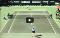 Όταν διάσημος τενίστας βαρέθηκε να χάνει και έδωσε τη θέση του σε Ball Girl (Video)