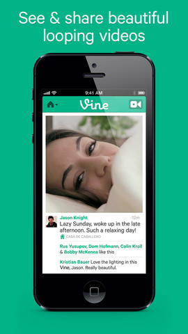 Vine - Make a scene: AppStore free..ανταλλάξτε βιντεάκια στο twitter - Φωτογραφία 3