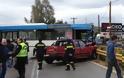 Αντιρρίου – Ιωαννίνων: Tρία άτομα στο νοσοκομείο μετά τη σύγκρουση αστικού λεωφορείου με αγροτικό