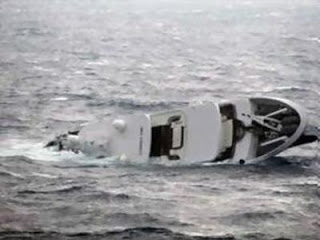Βυθίστηκε σκάφος στη Λευκάδα - Φωτογραφία 1