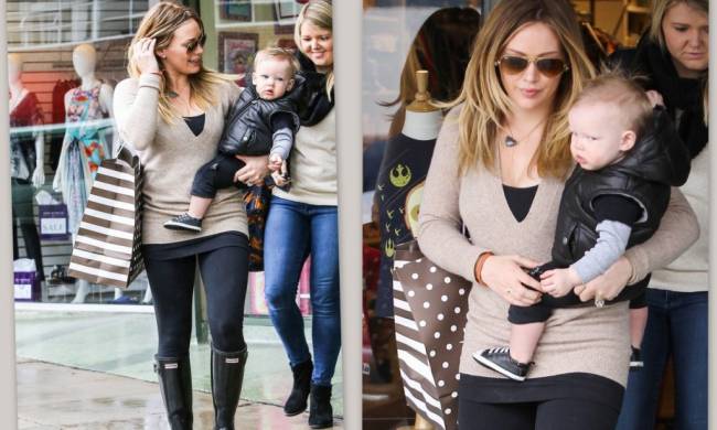 Hilary Duff: Shopping με τον δέκα μηνών γιο της (φωτό) - Φωτογραφία 1