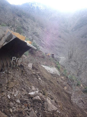 Συνεχείς κατολισθήσεις στη Δυτική Ευρυτανία - Φωτογραφία 3