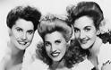 «Έφυγε» η τραγουδίστρια των The Andrews Sisters, Πάτι Άντριους