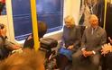Βρετανία: Οι γαλαζοαίματοι στο μετρό; Το είδαμε κι αυτό! [video]