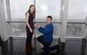 Έλληνας έκανε πρόταση γάμου στα 309,6 μέτρα! [video]