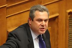 Ο Πάνος Καμμένος στα μπλόκα των αγροτών στη Θεσσαλία