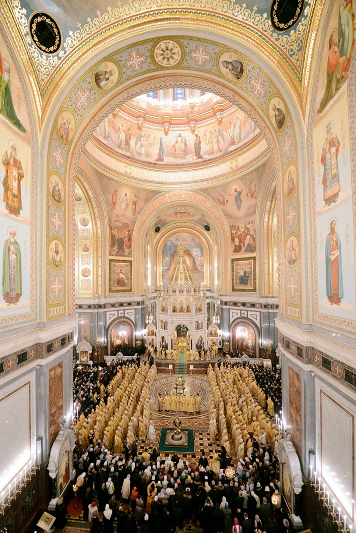 Εοστασμός με βυζαντινή μεγαλοπρέπεια 4 χρόνων στον θρόνο της Ρωσικής Εκκλησίας (ΦΩΤΟ+VIDEO)...!!! - Φωτογραφία 12