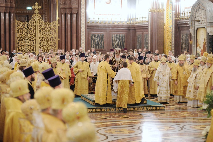 Εοστασμός με βυζαντινή μεγαλοπρέπεια 4 χρόνων στον θρόνο της Ρωσικής Εκκλησίας (ΦΩΤΟ+VIDEO)...!!! - Φωτογραφία 4