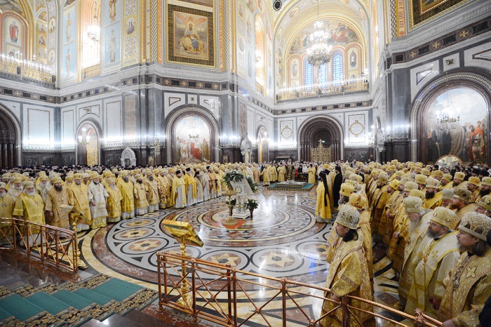 Εοστασμός με βυζαντινή μεγαλοπρέπεια 4 χρόνων στον θρόνο της Ρωσικής Εκκλησίας (ΦΩΤΟ+VIDEO)...!!! - Φωτογραφία 5