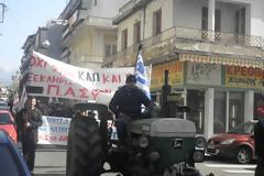 Οι κινητοποιήσεις των αγροτών στο Αγρίνιο