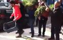 Πάτρα: Πέταξαν φρούτα και λαχανικά στην Γ΄ ΔΟΥ οι αγρότες - Δείτε φωτο-video - Φωτογραφία 3