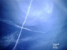 Οι παράξενοι σχηματισμοί σε σχήμα Χ των chemtrails - Φωτογραφία 10