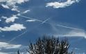 Οι παράξενοι σχηματισμοί σε σχήμα Χ των chemtrails - Φωτογραφία 11