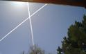 Οι παράξενοι σχηματισμοί σε σχήμα Χ των chemtrails - Φωτογραφία 4