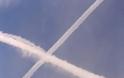 Οι παράξενοι σχηματισμοί σε σχήμα Χ των chemtrails - Φωτογραφία 9