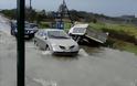 Αγρίνιο: Παρασύρθηκαν οχήματα από τα ορμητικά νερά - Δείτε φωτο