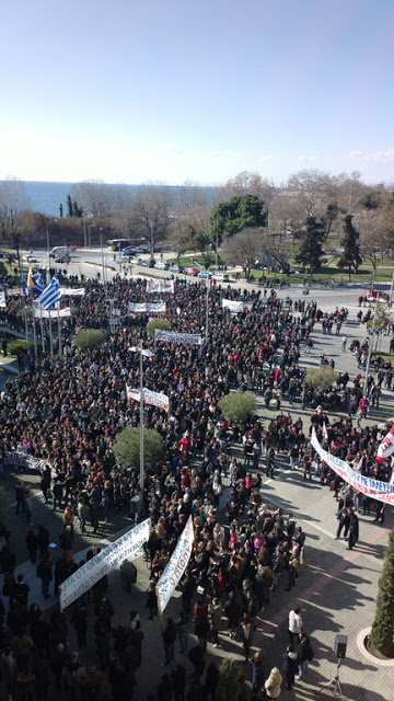 Σπουδαστές και καθηγητές του ΑΤΕΙΘ μπήκαν στο δημοτικό συμβούλιο Θεσσαλονίκης - Φωτογραφία 3