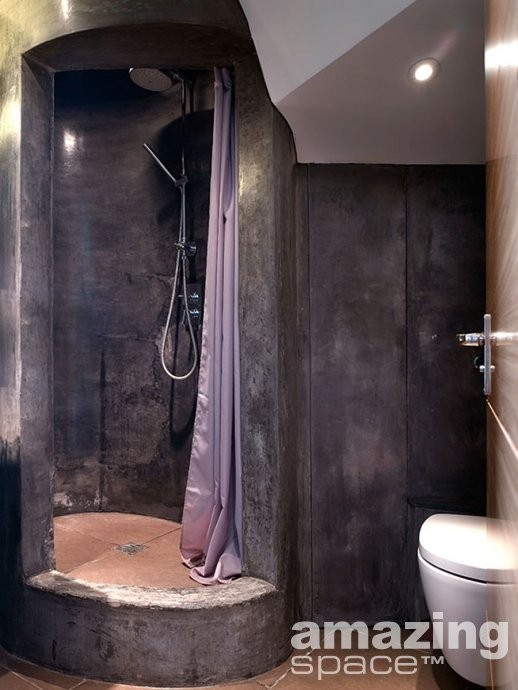 34 Υπέροχες ιδέες σχεδιασμού μπάνιου από φυσική πέτρα για το σπίτι σας - Φωτογραφία 27
