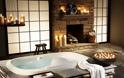 34 Υπέροχες ιδέες σχεδιασμού μπάνιου από φυσική πέτρα για το σπίτι σας - Φωτογραφία 24