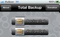 Total Backup : Cydia app free backup/restore