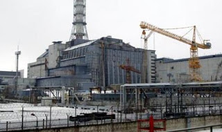 Κατέρρευσε η στέγη του αντιδραστήρα Νο 4 στο Τσέρνομπιλ - Φωτογραφία 1