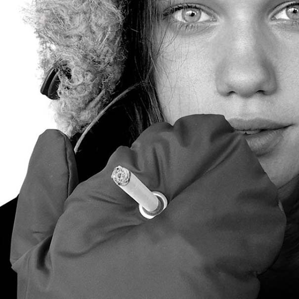 Χειμωνιάτικα γάντια αποκλειστικά για καπνιστές - Φωτογραφία 4