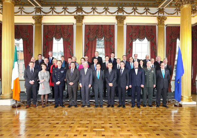 Συμμετοχή Υφυπουργού Εθνικής Άμυνας κ. Παναγιώτη Καράμπελα στην Άτυπη Σύνοδο Υπουργών Άμυνας της Ευρωπαϊκής Ένωσης, στο Δουβλίνο - Φωτογραφία 2