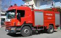 Στις φλόγες τυλίχτηκε φορτηγό στη Θεσσαλονίκη