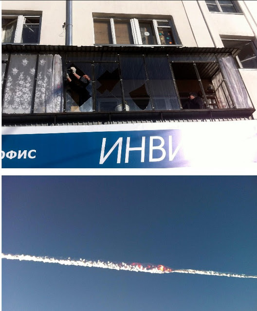 Φωτογραφίες από τις καταστροφές που άφησε πίσω του ο μετεωρίτης στη Ρωσία - 1000 τραυματίες έχουν καταγραφεί - Φωτογραφία 3