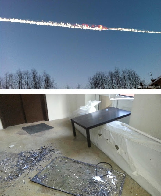 Φωτογραφίες από τις καταστροφές που άφησε πίσω του ο μετεωρίτης στη Ρωσία - 1000 τραυματίες έχουν καταγραφεί - Φωτογραφία 4