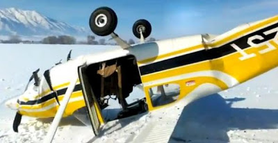 ΒΙΝΤΕΟ-Μαγνητοσκόπησε την πτώση του αεροπλάνου του - Φωτογραφία 1