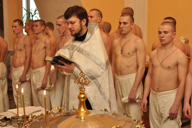 Oμαδική βάπτιση 32 στρατιωτών του Ρωσικού Στρατού - Φωτογραφία 4