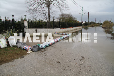 Πύργος: Στο ίδιο έργο θεατές – Πλημμύρησαν ξανά περιοχές της πόλης (photos & video) - Φωτογραφία 3