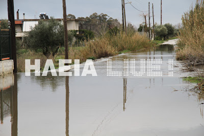 Πύργος: Στο ίδιο έργο θεατές – Πλημμύρησαν ξανά περιοχές της πόλης (photos & video) - Φωτογραφία 5