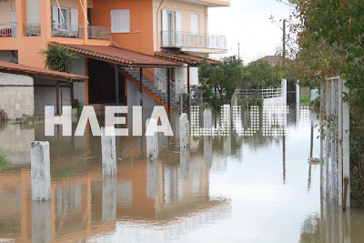 Πύργος: Στο ίδιο έργο θεατές – Πλημμύρησαν ξανά περιοχές της πόλης (photos & video) - Φωτογραφία 6